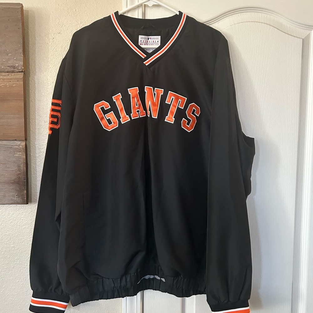San Francisco Giants Genuine Merchandise Black and Orange Jacket